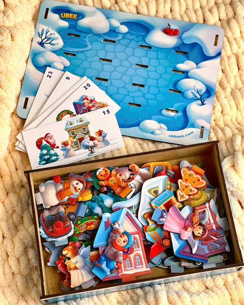 Настільна гра з картками "Новорічна панорама" ПСД230 фото